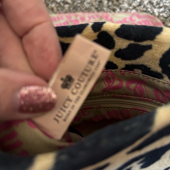JUICY COUTURE, VINTAGE Leopard Print Crossbody Bag, EUC - Picture 6 of 7